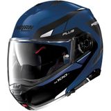 Nolan N100-5 P Milestone 56 Flat Cayman Blauw Systeemhelm