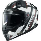LS2 FF811 Vector II Carbon Strong Glossy Wit Integraalhelm