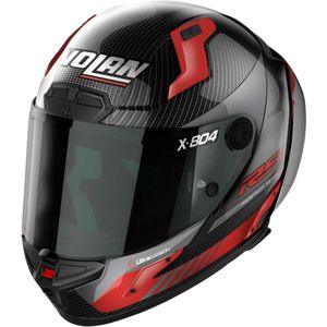 Nolan X-804 RS Ultra Carbon Hot Lap 013 Rood Integraalhelm