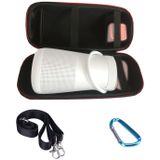 Draagbare schokbestendige Bluetooth-luidspreker Enkele schouder Beschermende opbergtas voor BOSE Soundlink Revolve + (zwart)