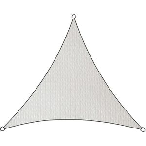Schaduwdoek Iseo HDPE driehoek 5m (wit)