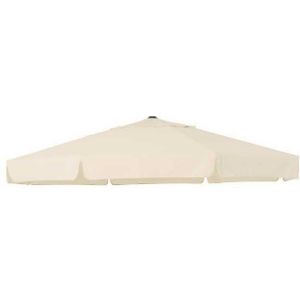 Zweefparasoldoek Hartman Reflexion en Scope zweefparasol 350cm rond naturel (polyester)