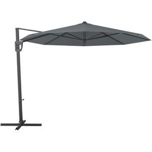 Vrijhangende zweefparasol Capri 350cm (grey)