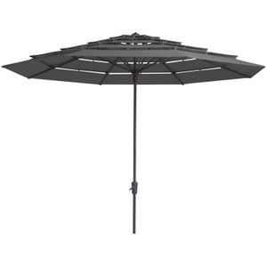 Parasol Syros open air 350cm (Grey)