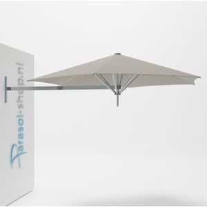 Paraflex muurparasol 270cm Classic arm - Solidum (Grey)