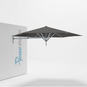 Paraflex muurparasol 300cm Neo arm - Colorum (Black)