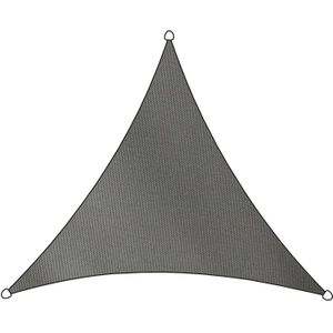 Schaduwdoek Como polyester driehoek 3,6m (antraciet)