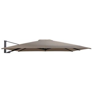 Zweefparasoldoek Siesta Premium - 300x300cm (taupe)