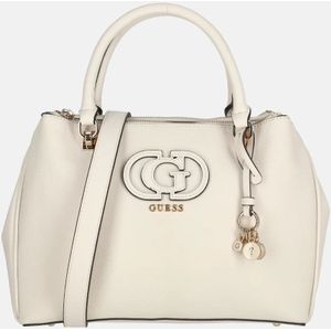 Guess Calebra Hobo Status Satchel handtas off white