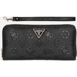 Guess - Cresida - Ritsportemonnee - Zwart - Leer