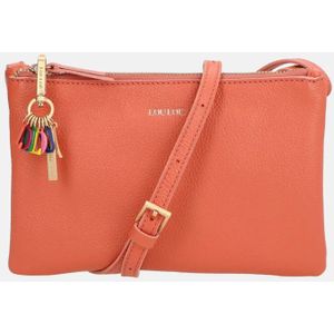 Loulou Essentiels Camille crossbody tas apricot