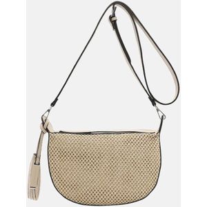 Emily & Noah Babette crossbody tas riet sand