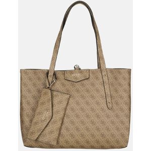 Guess Eco Brenton shopper latte logo