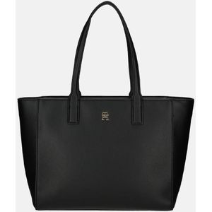 Tommy Hilfiger soft logo tote shopper black