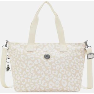 Kipling Colissa shopper white cheetah