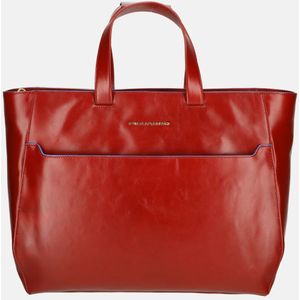 Piquadro Blue Square laptopshopper 16 inch rosso