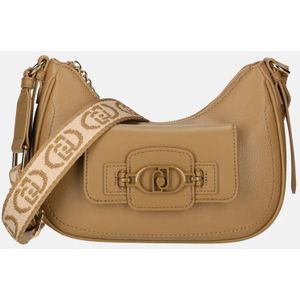 Liu Jo crossbody tas logo band almond