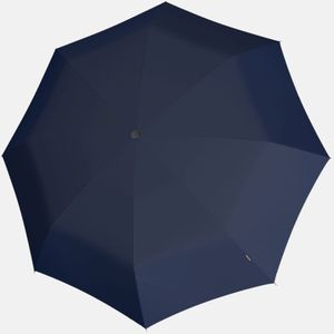 Knirps Duomatic opvouwbare paraplu M blauw