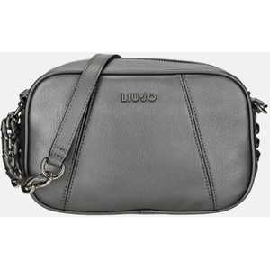 Liu Jo camera bag crossbody tas antracite metallic