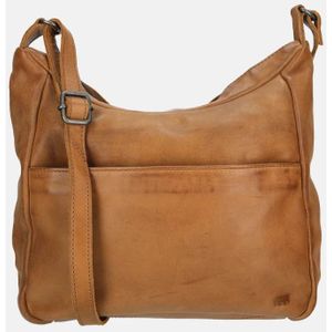 Bear Design buidel schoudertas cognac
