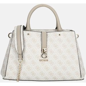 Guess Zamira Luxury handtas dark taupe logo