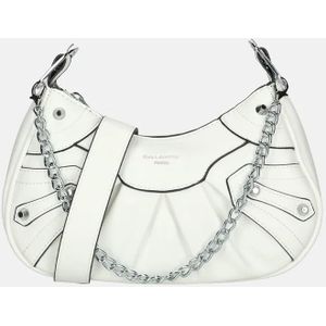 Firenze crossbody tas studs white