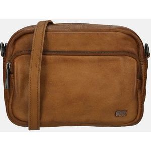 Bear Design Peggy crossbody tas cognac