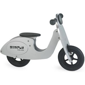 Simply for Kids Houten Loopscooter Zilver
