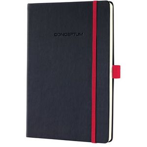 Sigel SI-CO663 Notitieboek Conceptum RED Edition Hardcover A5 Zwart Lijn