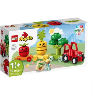 LEGO DUPLO Mijn Eerste Fruit- en Groentetractor Set - 10982