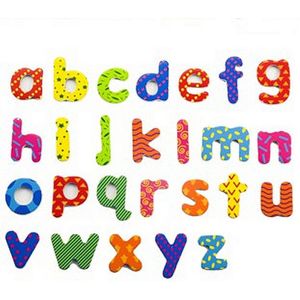 Simply for Kids Magnetenset Letters - 52 Stuks - Geschikt voor op de koelkast of andere metalen ondergrond