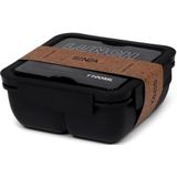 Senza Lunchbox 1100 ml Zwart