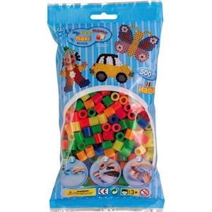 Hama Maxi Strijkkralen Mix Neon 500 Stuks