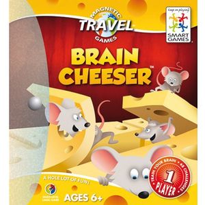 Magnetic Travel Tangoes - Brain Cheeser: Super-leuk magnetisch reisspel met 48 opdrachten voor kinderen vanaf 6 jaar