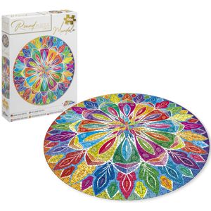 Grafix Mandala Ronde Puzzel 1000 Stukjes