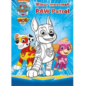 Paw Patrol Mighty Pups Kleurboek