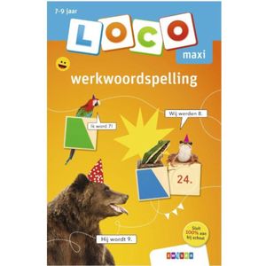 Zwijsen Maxi Loco Oefenboekje Werkwoordspelling