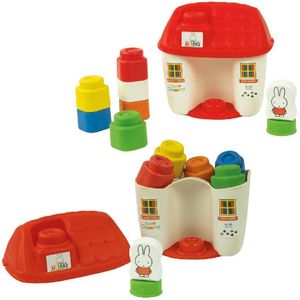 Clementoni Soft Clemmy - Nijntje Huisje - Nijntje Speelgoed Stapelblokken - Baby Blokken