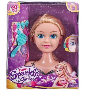 Zuru Sparkle Girlz Kapkop met Haar-Accessoires