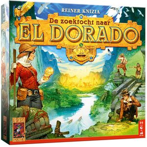 De Zoektocht naar El Dorado - Bordspel | Race door de jungle naar de mysterieuze stad van goud | Geschikt voor 2-4 spelers | Vanaf 10 jaar