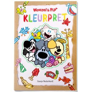 Woezel en Pip Kleurboek Kleurpret