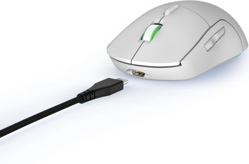 uRage - Reaper Gaming Mouse - Wit - USB-C - 6200 DPI