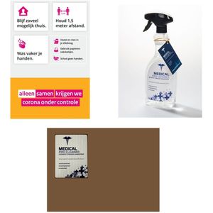 Medical Pro Cleaner Desinfecterende Handspray 750 ml Doos 10 Stuks