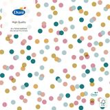 Duni Servetten Dream Dots 33x33 cm 20 Stuks