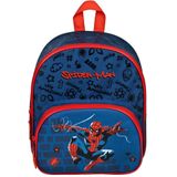 Spiderman Rugtas 30x25x10 cm Blauw/Rood