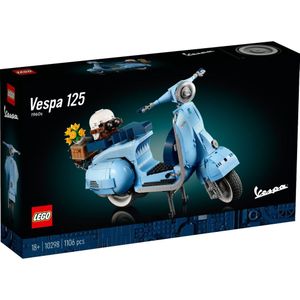 LEGO Vespa 125 Scooter bouwbare modelbouwset voor Volwassenen - 10298