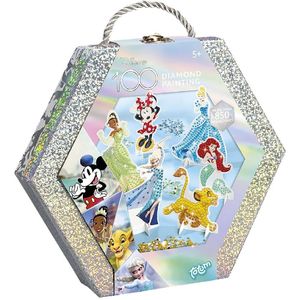 Disney 100 jaar Crystal Art Album inclusief 6 stickers - Alles van