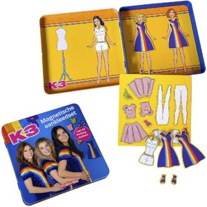 K3 - Magnetische aankleedset - Met 30 aankleedstukken
