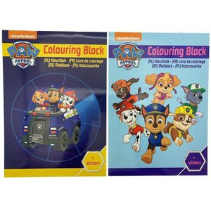 Paw Patrol Kleurboek met Stickers Assorti