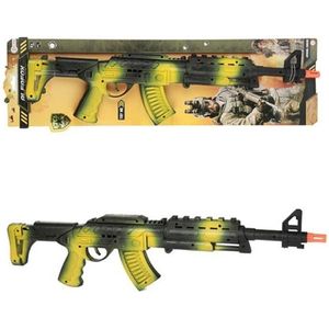 Toi Toys AK47 Ratel Geweer zwart/groen - Militair AK47 - Soldaat Geweer